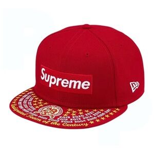 Supreme Undisputed Box Logo New Era Fitted Hat (7 1/2)